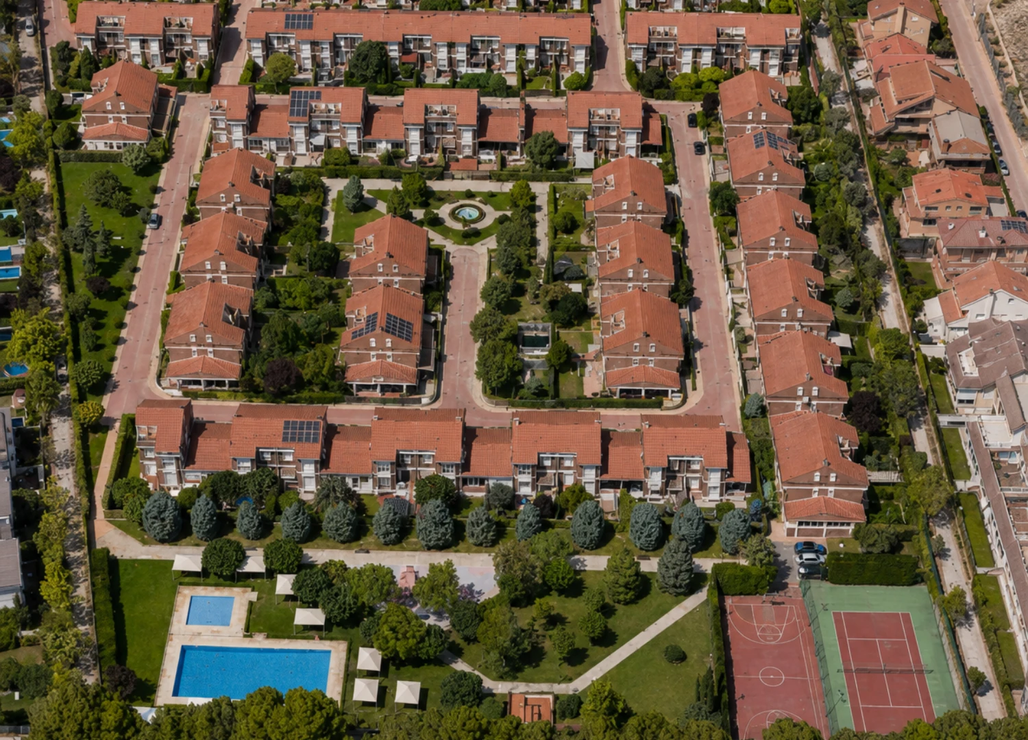 Urbanización Parque de los Príncipes, Montecanal, Zaragoza