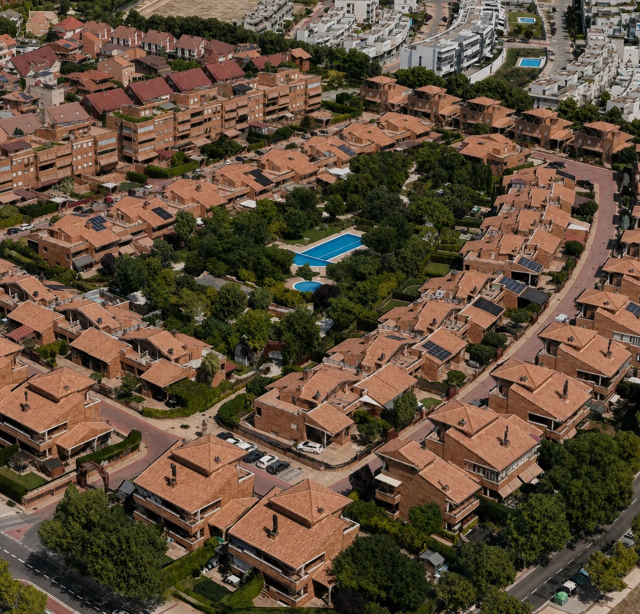 Urbanización Parque del Sur, Montecanal, Zaragoza