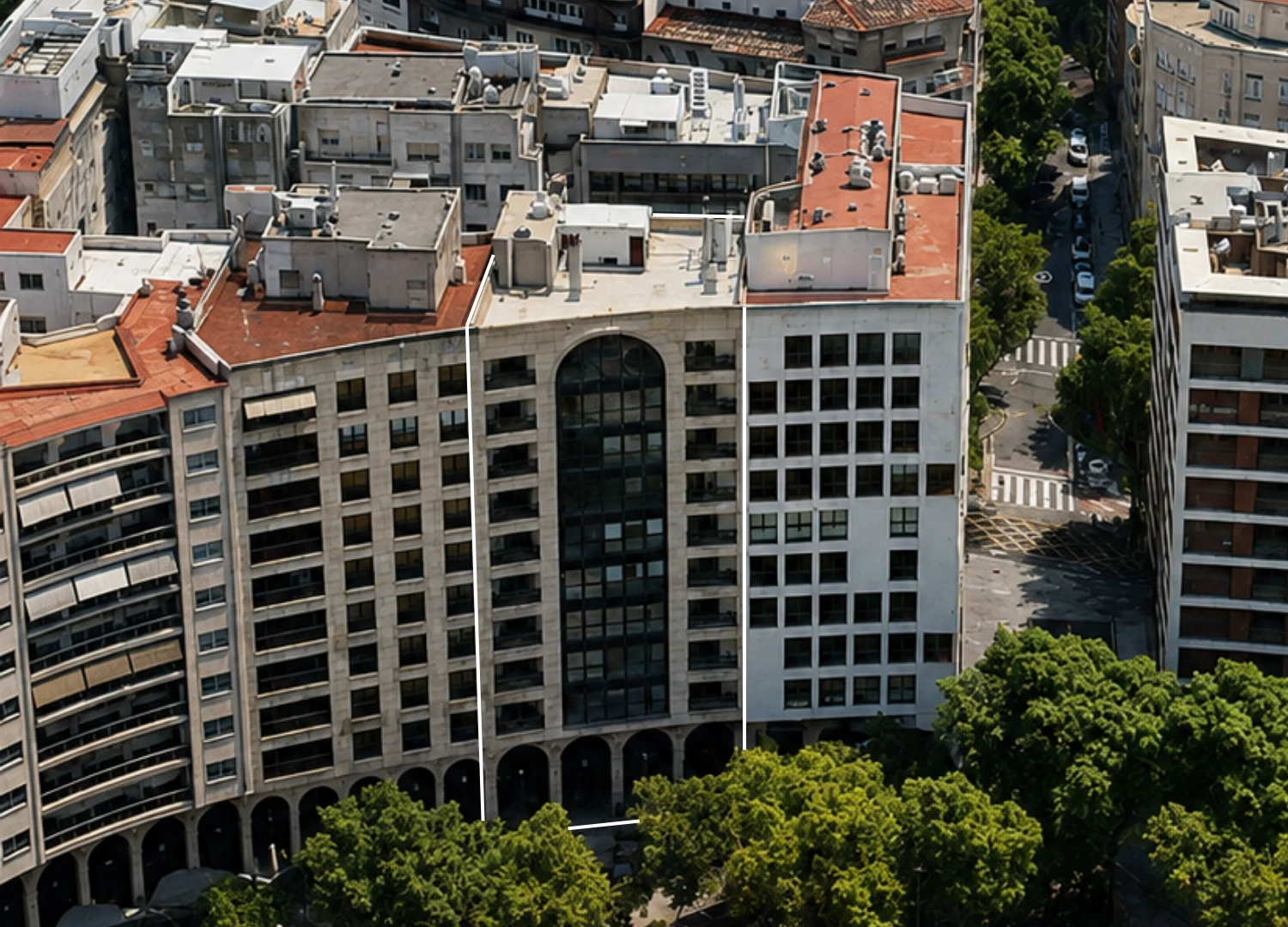 Plaza Aragón nº3, sede PRONISA, Zaragoza